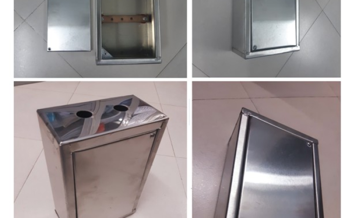 Gia công vỏ tủ điện chất liệu Inox 304 theo yêu cầu